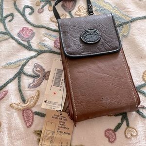 Copper Creek Cross Body Organizer Purse NWT